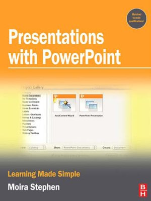 cover image of Presentations with PowerPoint